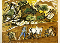 Le Cheval Blanc by Edouard Pignon, 1956