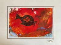 Jonah and the whale (Jonah 2:1) de Salvador Dalí, 1985