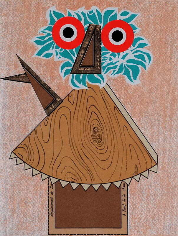 Personnage d'Enrico Baj, 1975