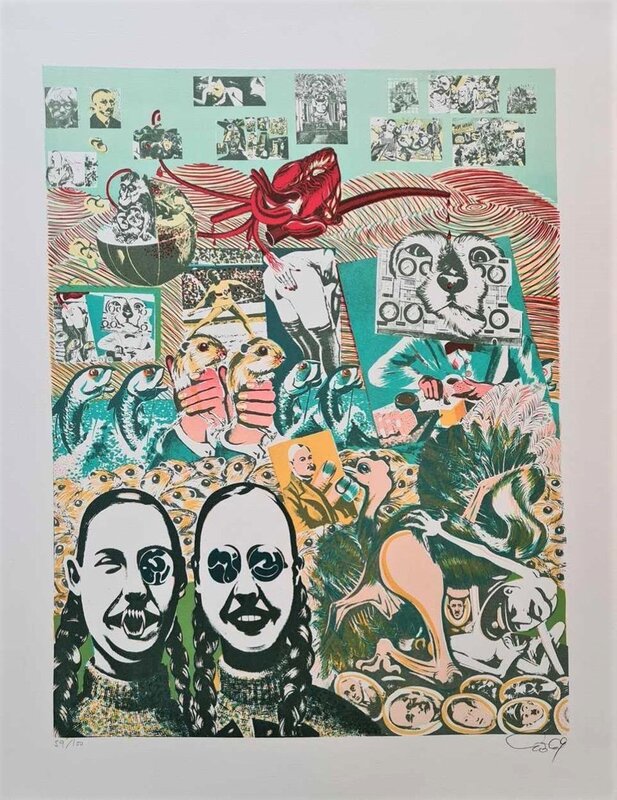 Untitled d'Erró, 1969