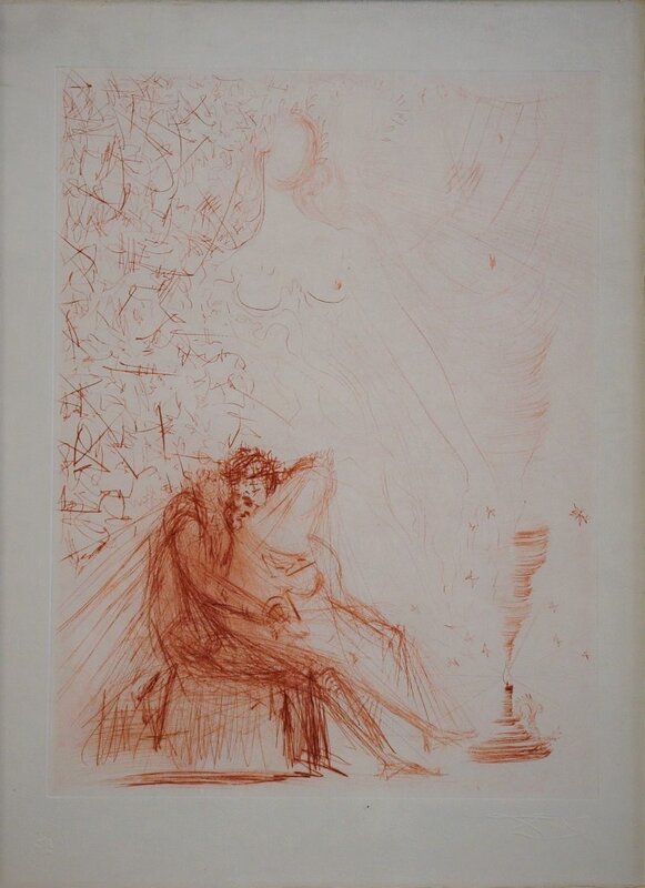 Les Amours de Cassandre. Sepia de Salvador Dalí, 1968