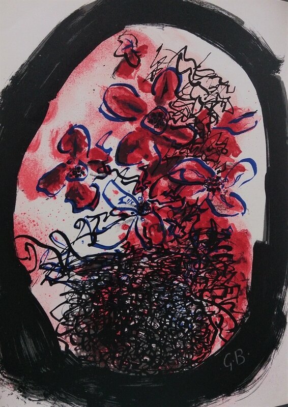 Fleurs de Georges Braque, 1963