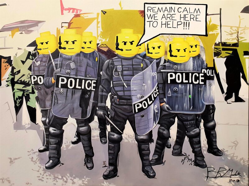 Remain Calm We Are Here to Help de Ben Gulak, 2018