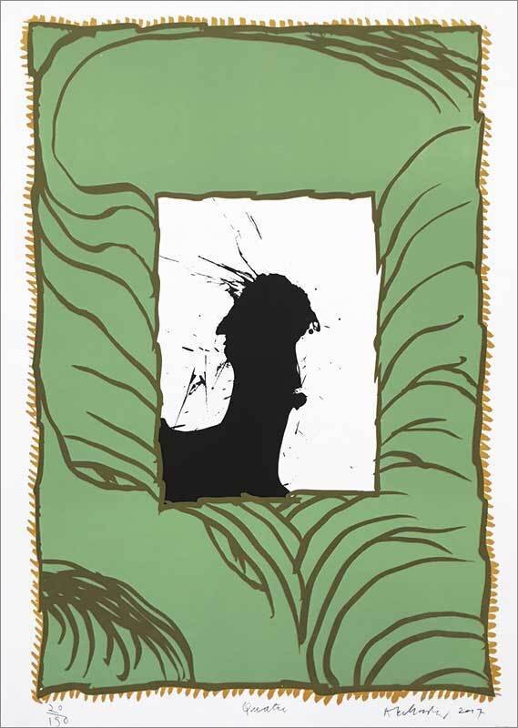 Jours Ouvrables IV de Pierre Alechinsky, 2017
