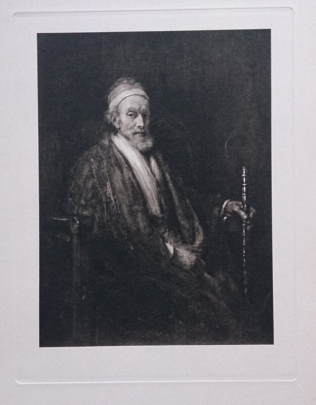 Portrait d'homme âgé by Rembrandt van Rijn, c. 1910