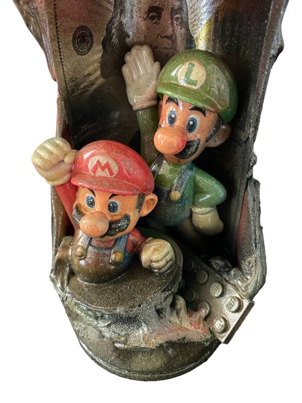 Mario Bros d'Addiel Arturo Rodríguez Mayo, vers 2022 (vue 2)
