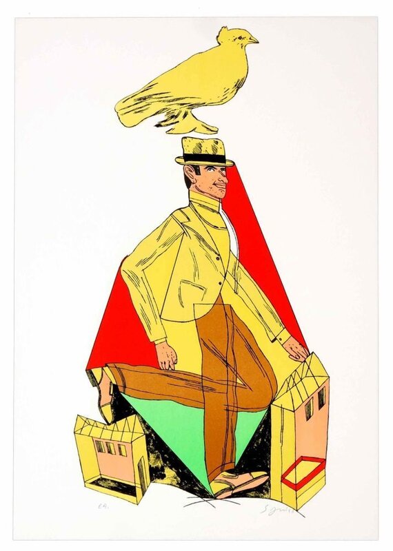 Pigeon d'Antonio Seguí, 1988