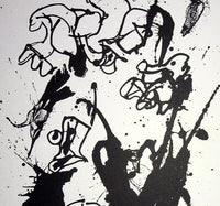 Personnage surréaliste de Pierre Alechinsky, 1967 (vue 2)