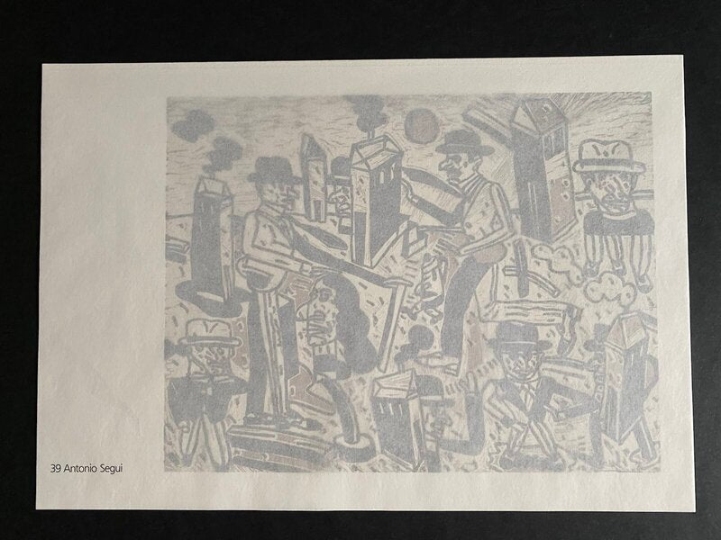 Paysage habité by Antonio Seguí, 1990 (view 2)