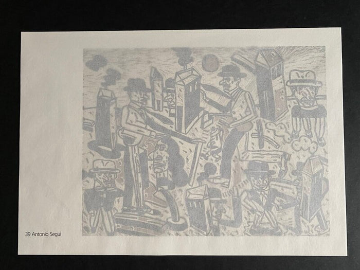 Paysage habité d'Antonio Seguí, 1990 (vue 2)