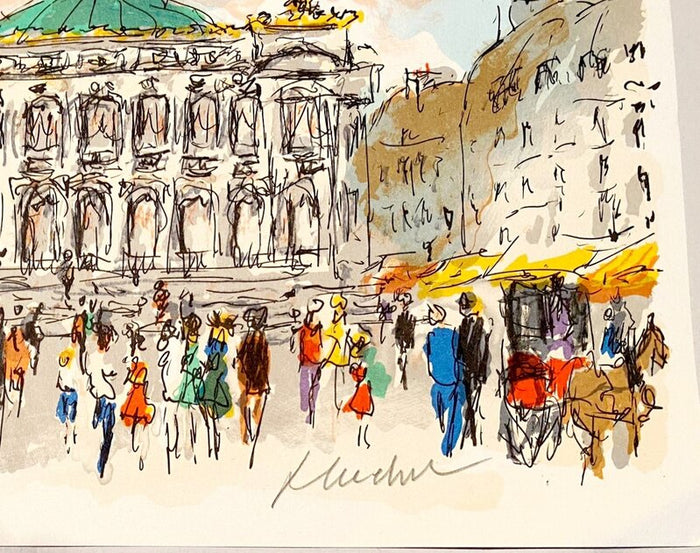 Opéra de Paris - Palais Garnier d'Urbain Huchet, 1960 (vue 2)