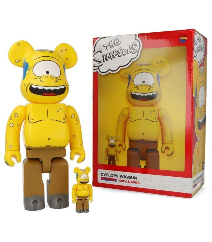 Bearbrick Cyclops (The Simpsons) 400% + 100% by BE@RBRICK, 2021 (view 4)