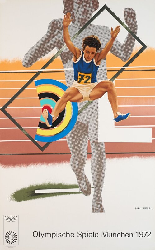 Munich Olympic Games by Peter Phillips, 1972