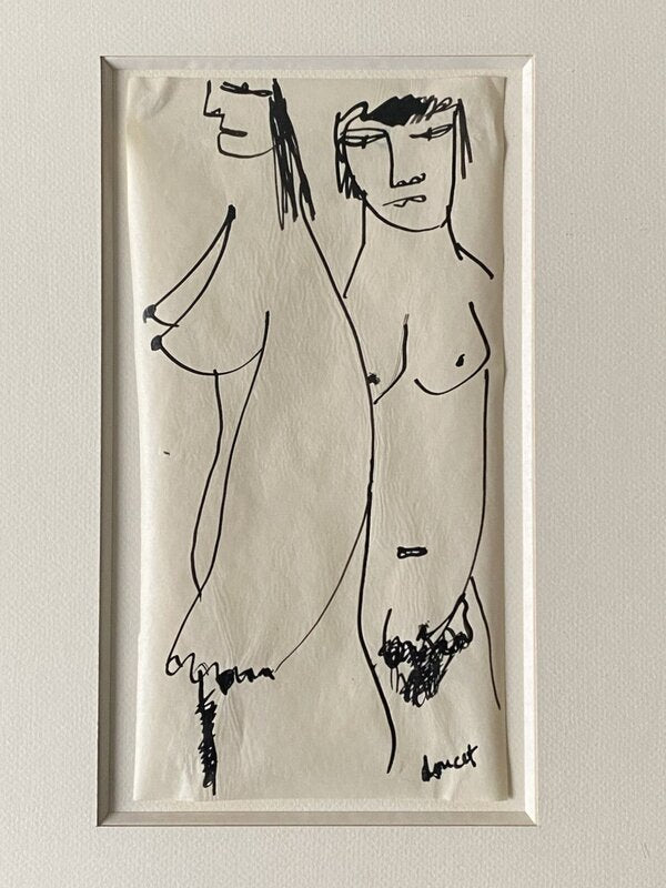 Le couple de Jacques Doucet, vers 1970 (vue 2)