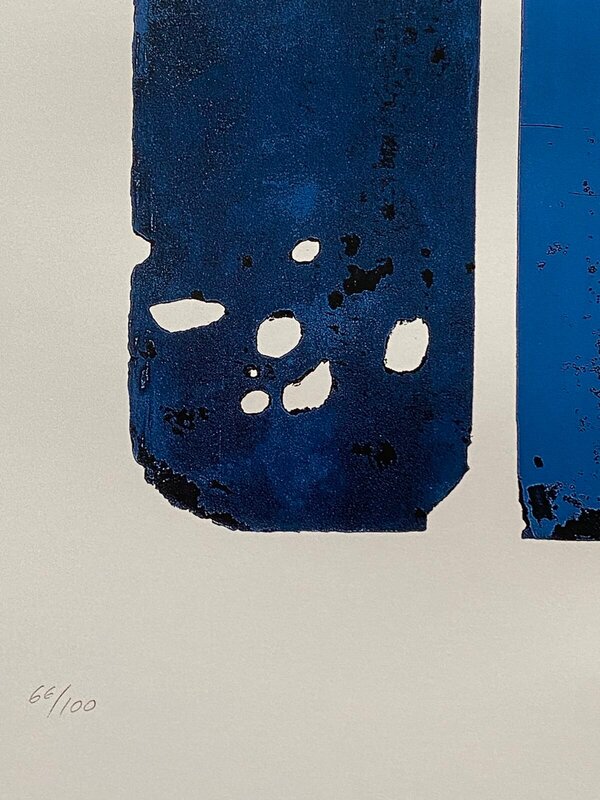 Eau-forte XXX by Pierre Soulages, c. 2022 (view 3)