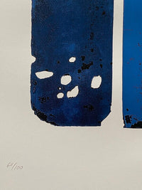 Eau-forte XXX by Pierre Soulages, c. 2022 (view 3)