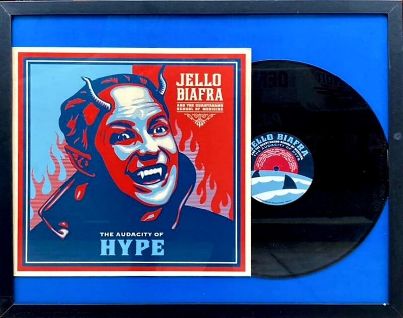 Jello Biafra "The Audacity Of Hype" de Shepard Fairey, 2009