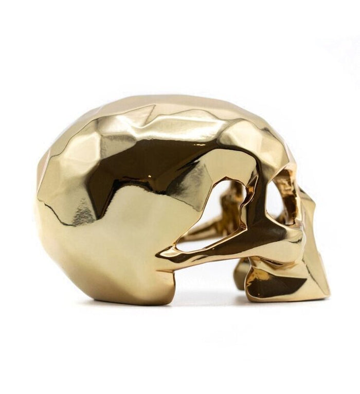 Skull Spirit (Gold Edition) de Richard Orlinski, 2022 (vue 2)