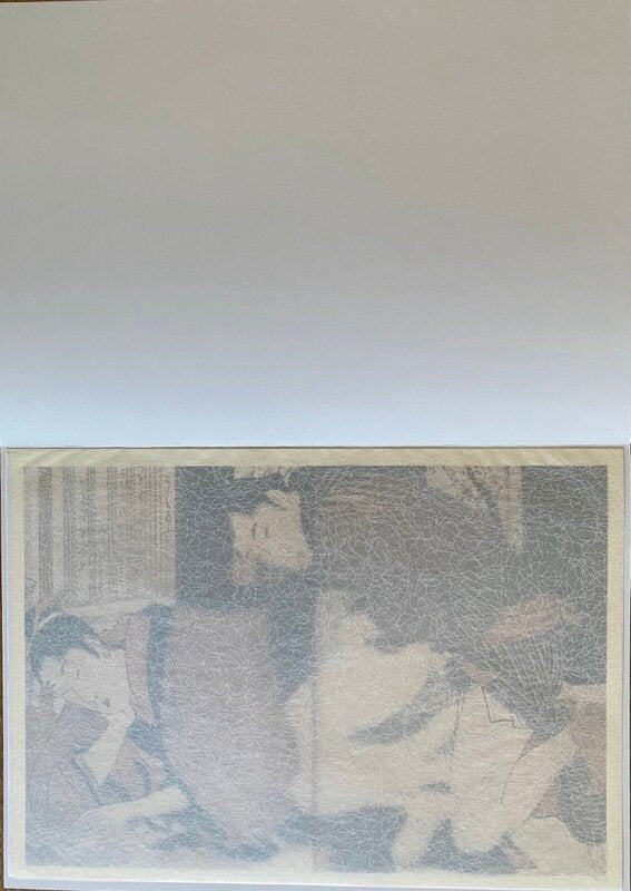 Ukiyo-e Shunga Edo Era by Kitagawa Utamaro, 1995 (view 2)