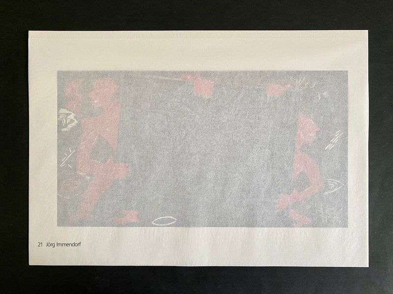 Raub der Sabinerin de Jörg Immendorff, 1990 (vue 2)