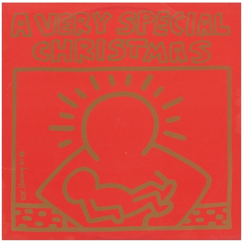 A very special Christmas by Keith Haring, 1987