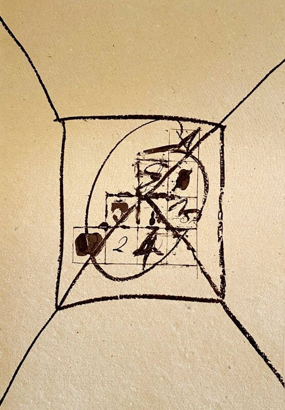 Llambrec Material by Antoni Tàpies, 1975