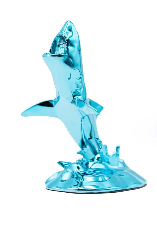 Shark Spirit (Aqua Blue Edition) de Richard Orlinski, 2022