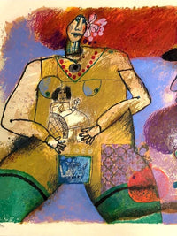 Un Homme raconte les matins lointains de sa famille by Theo Tobiasse, c. 1970 (view 3)
