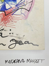Collage sur Club Menu de Jean Tinguely, 2018 (vue 2)