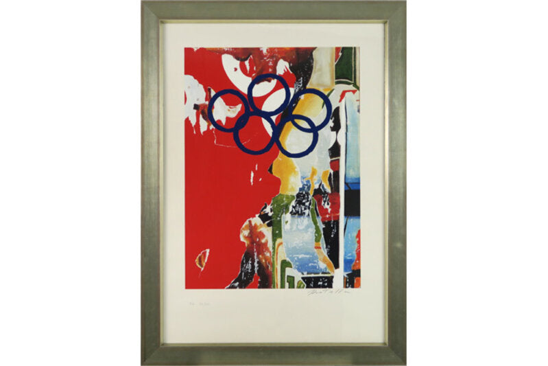 Olympic de Mimmo Rotella, 1992