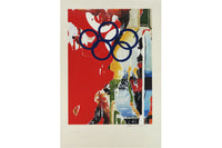 Olympic de Mimmo Rotella, 1992 (vue 2)