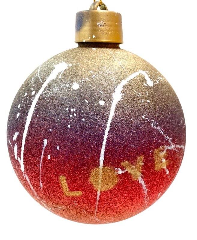 Christmas Tree Bauble N17 "The King" de Miss CoCo, 2023 (vue 2)