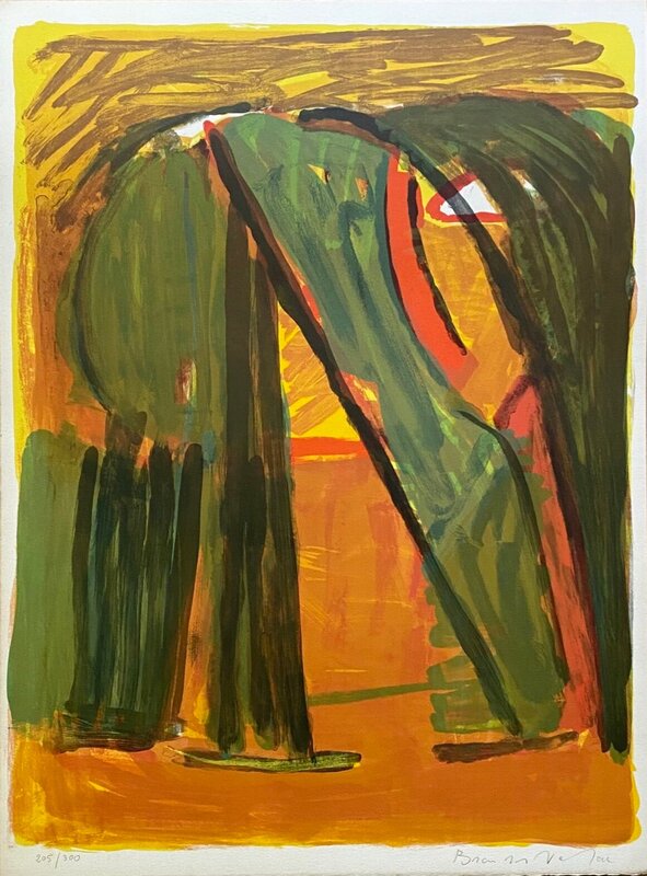 Forêt de Bram van Velde, 1970