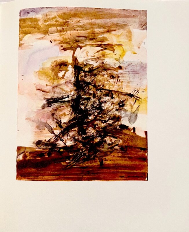 Illuminations by Zao Wou-Ki 趙無極, 1966