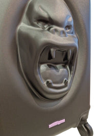 Kong Escape Suitcase (Black & Parme) de Richard Orlinski, 2022 (vue 4)