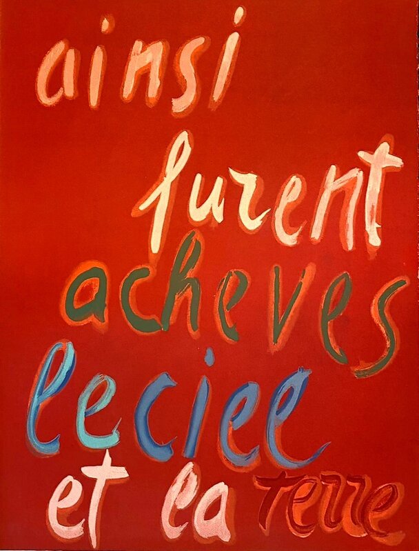 Ainsi furent achevés le ciel et la terre by André Lanskoy, 1966