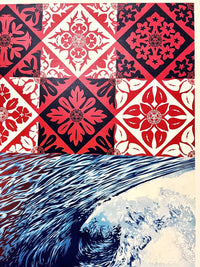 Wave Of Distress by Shepard Fairey, 2023 (view 3)