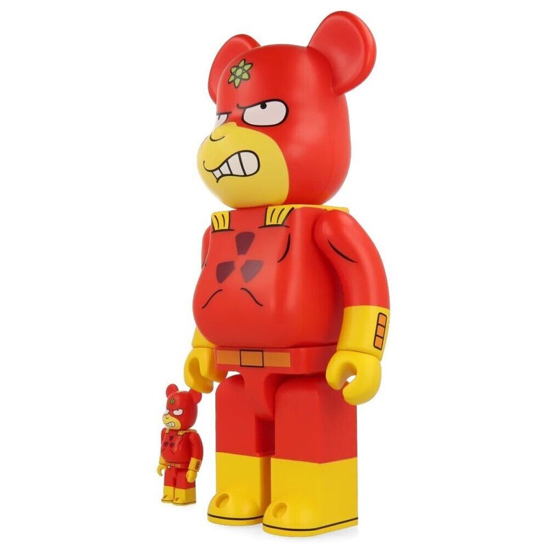 The Simpsons Radioactive Man 400% + 100% by BE@RBRICK, 2022 (view 4)