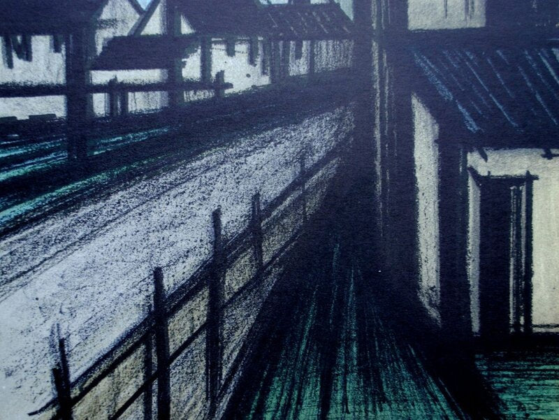 La route du village by Bernard Buffet, 1967 (view 3)