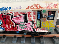 Wagon Graffiti d'Alberto Blanchart, 2023 (vue 2)