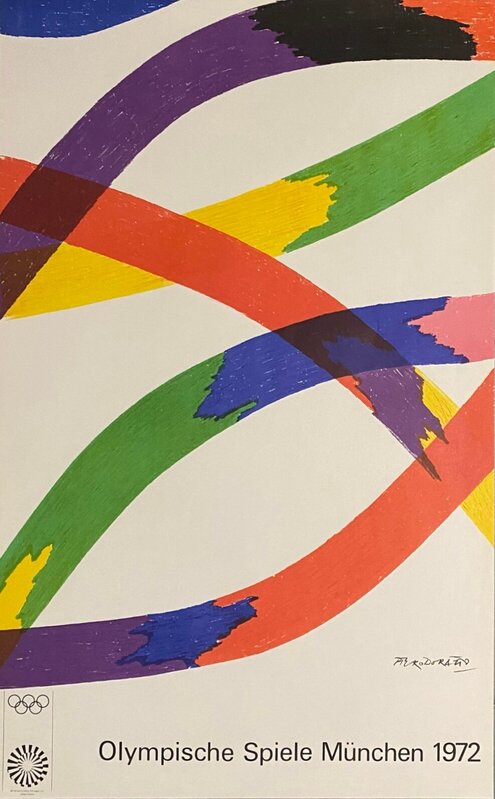 Munich Olympic Games by Piero Dorazio, 1972
