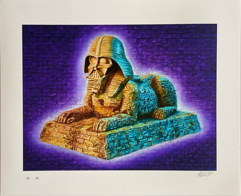 Vader Sphinx de Ron English, 2021
