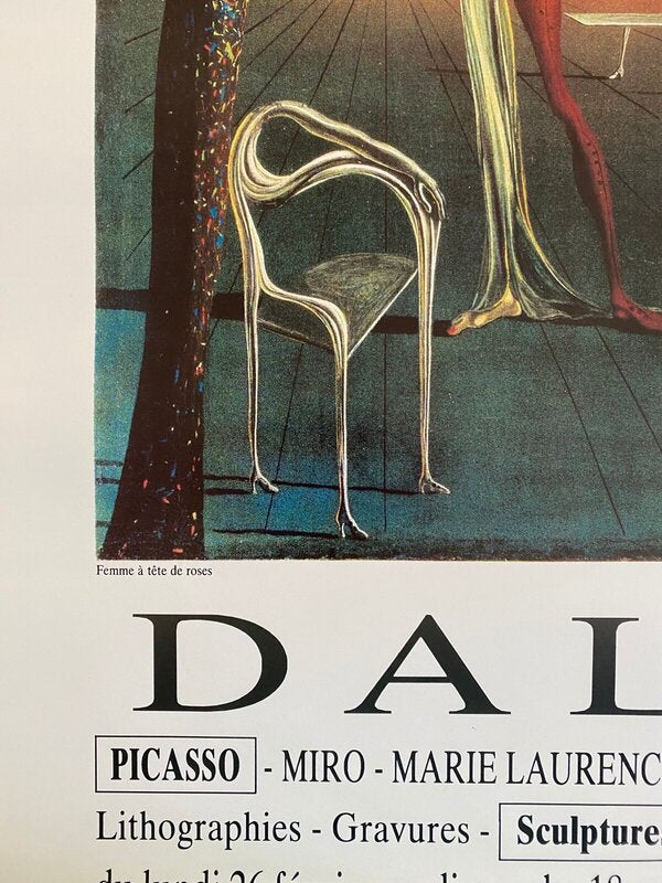 Femme à tête de roses by Salvador Dalí, 1990 (view 2)