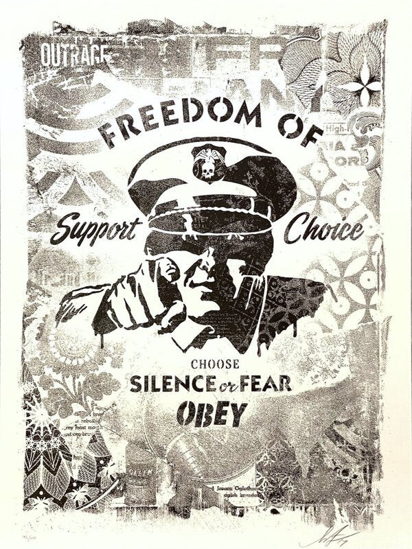 Freedom of Choice de Shepard Fairey, 2017