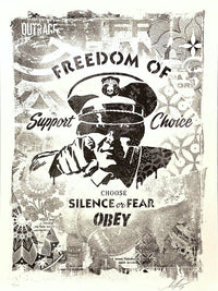 Freedom of Choice de Shepard Fairey, 2017