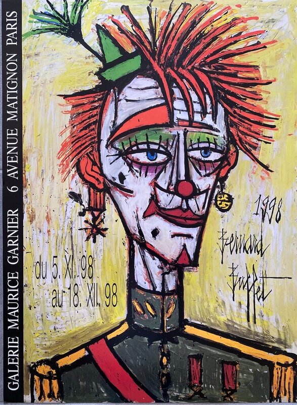 Clown de Bernard Buffet, 1998