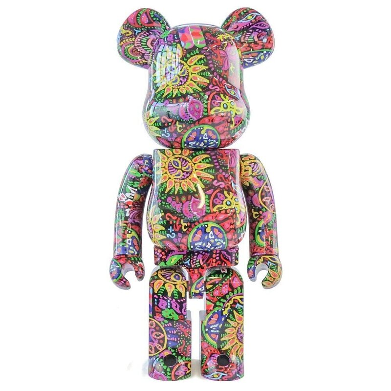 Psychedelic Paisley 1000% by BE@RBRICK, 2022