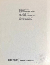 Letter "H" by Giuseppe Santomaso, 1973 (view 2)