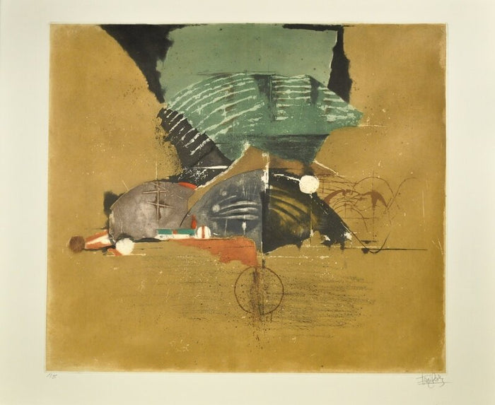 Composition I de Johnny Friedlaender, vers 1970