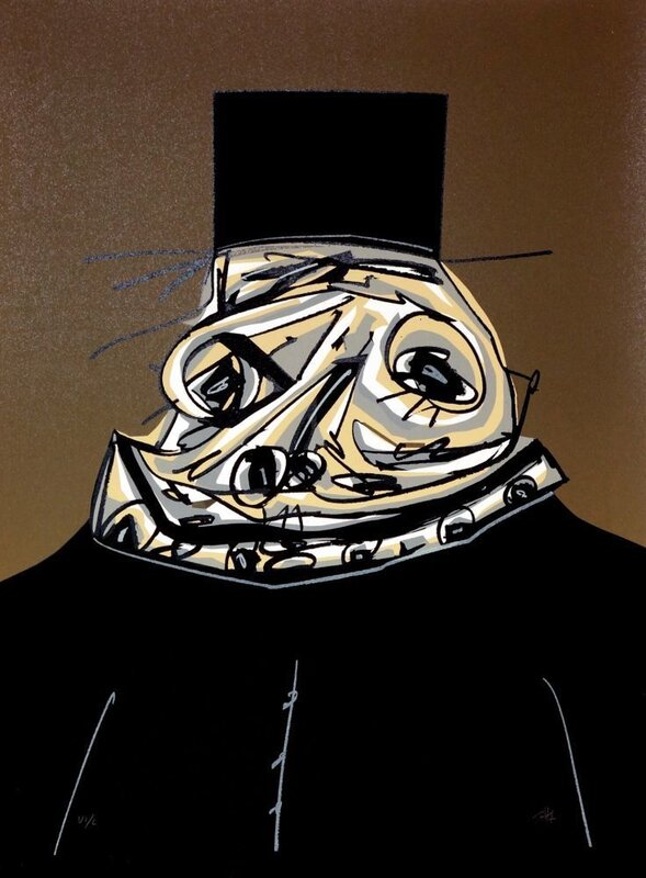 Philippe II d'Antonio Saura, 1988